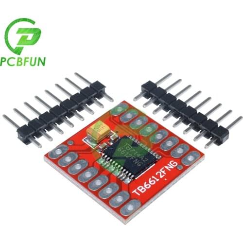 3.2A TB6612FNG Dual DC Stepper Motor Control Drive Expansion Shield Board Module for Arduino Microcontroller Better than L298N