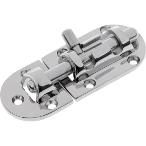 3.7 Inch Stainless Steel Door Window Lock Latch Slide Barrel Clasp Set