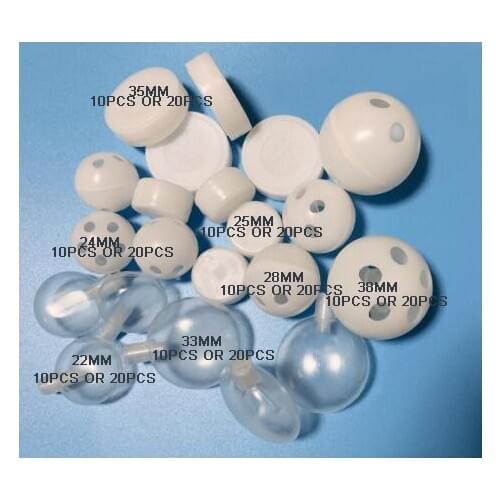 70pcs/140pcs mixture Pet Baby Squeakers Rattle Ball Noise Maker Insert Dog Toy