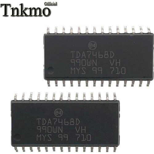 10PCS TDA7468D SOP-28 TDA7468 SOP28 7468D 7468 Audio processor New and original