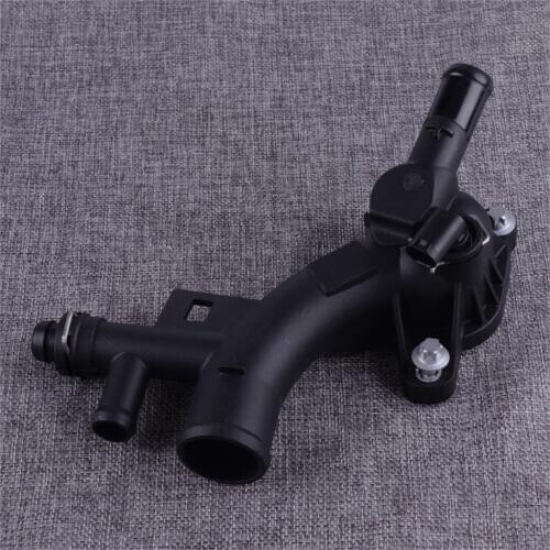 DWCX Car Thermostat Housing Water Pump Outlet Fit For Buick Encore Chevrolet Cruze Sonic Trax 25193922 55565334 1338030 1338489
