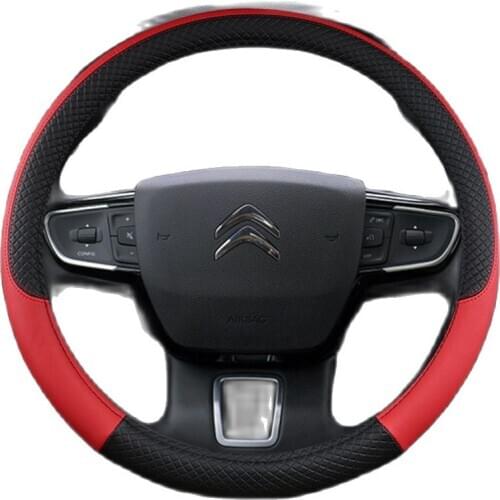 Car Steering Wheel Cover Anti-Slip Automotive Accessories organizer Universal 15 Inch Car Steering Cover W205 K3 passat b5