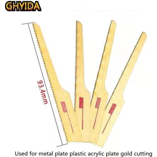 GHYIDAPneumatic reciprocating saw blade 32T fine tooth 24T middle tooth 14T coarse tooth cutting steel plate plastic saw blade