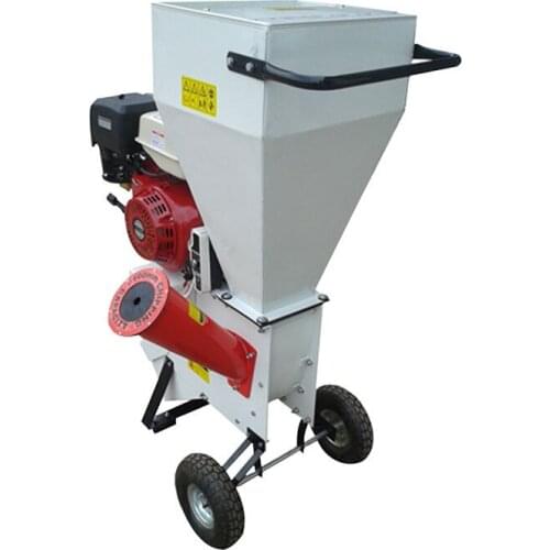 Multi-function Twig Crusher 18 Horsepower Four-stroke Gasoline Electric Machine for Shredding Branches Tree Straw Smash Tools