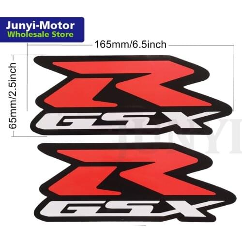 Motorcycle Decals Sticker Logo Emblem For Suzuki GSXR GSX-R 600 750 1000 1100 K1 K2 K3 K4 K5 K6 K7 K8 K9 L1 PVC Racing Stickers