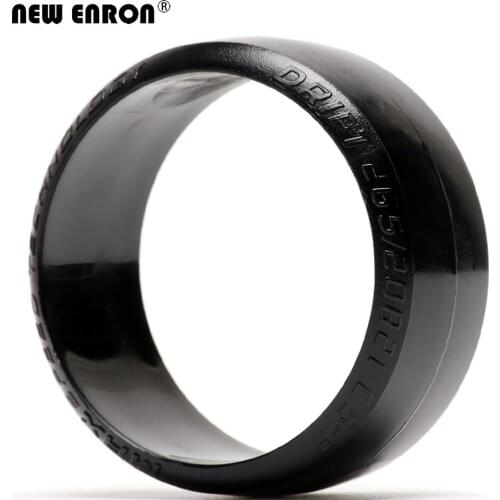 NEW ENRON Rubber T-Drift 63MM Wheel Tyre Tire 4PCS For RC Car 1/10 On-Road Drift Yokomo HPI Tamiya HSP 94123 94103 101024-101026
