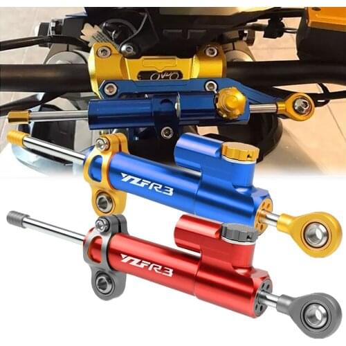 FOR YAMAHA YZFR3 YZFR-3 2014 2015 2016 2017 2018 2019 2020 CNC Adjustable Motorcycle Steering Stabilize Damper Bracket Mount Kit