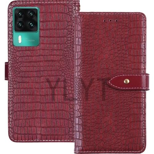 ITien Luxury Protection Premium Flip Leather Cover Phone Wallet Case For Cubot X50 6.67 inch Pouch Shell Etui Skin