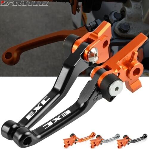 For 125EXC 200EXC 250EXC 300EXC 400EXC 450EXC 500EXC 530EXC CNC Motorcycle DirtBike Motocross Pivot Brake Clutch Levers