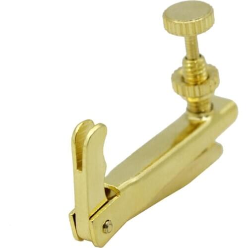 4 Pieces Violin Fine Tuners for 3/4-4/4 Metal String Adjuster Accessory