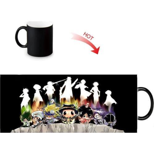 Fun HITMAN REBORN! pattern mugs magic color changing coffee mug customized tea milk cup gift idea 350ml