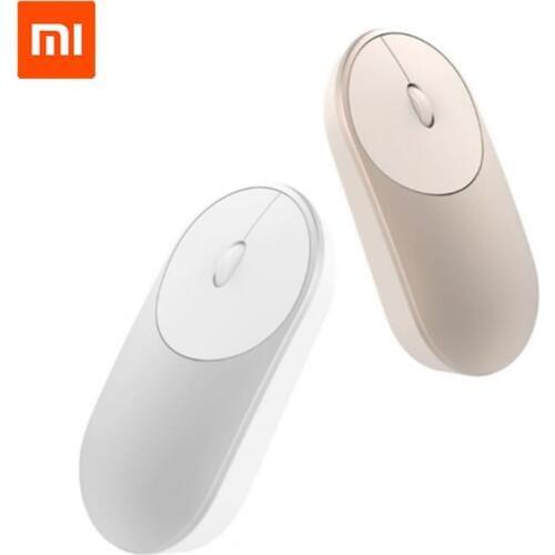 Xiaomi Mi Mini Wireless Mouse Aluminium Alloy ABS Material Support 2.4Ghz Wifi Bluetooth 4.0 For Windows 8 Win10 Laptop Computer