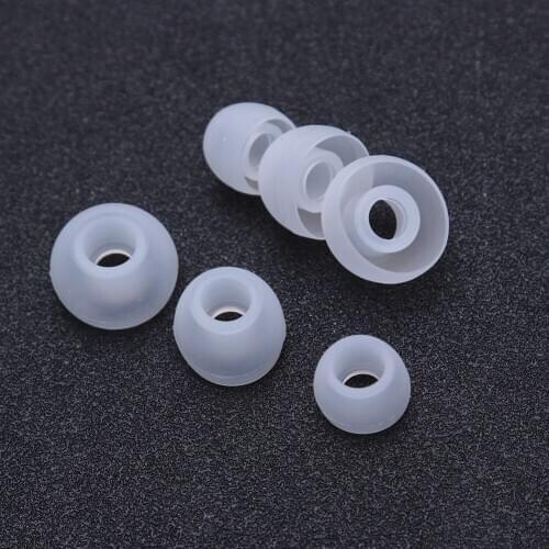 6pcs Eco-Friendly Earbuds Comfortable Silicone Elastic Earbuds Earpads Ear Sleeve Replacement for KZ LZ A4 DZ9 Headset