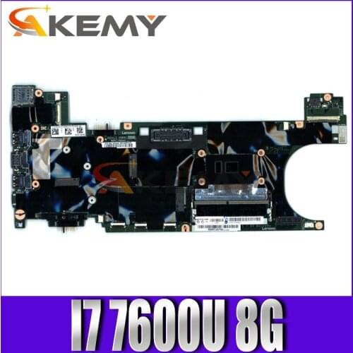 Akemy Suitable For Lenovo Thinkpad T470S Notebook Motherboard FRU 01ER347 01ER339 CPU I7 7600U 8G RAM 100% Test Work