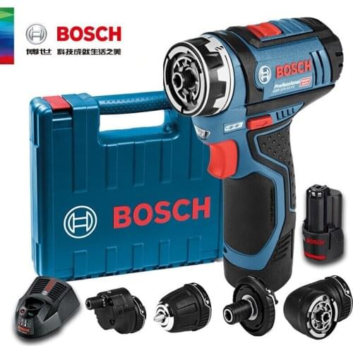 Bosch GSR12V Cordless Drill Electric Drill Wireless Power Driver Lithium-Ion Battery Screwdriver Drilling Machine With LED Ligh