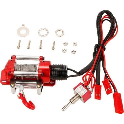 Automatic Winch Traction Control System With Switch for 1/10 Axial SCX10 II D90 RC Car Accessories