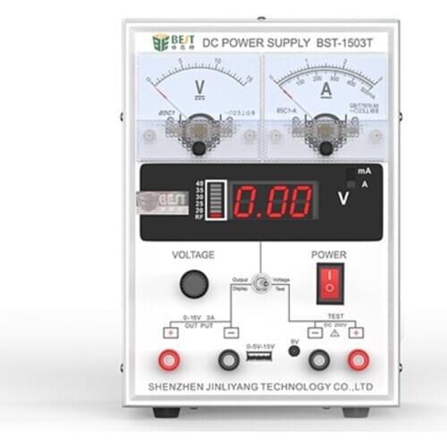 BST-1503T power meter signal test mobile phone dedicated repair digital display adjustable regulated power supply