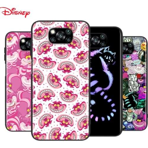 Cheshire Cat Alice For Xiaomi Poco X3 NFC M2 X2 F2 F3 C3 M3 F1 Pro Mi Play Mix 3 A3 A2 A1 6 5 Lite Soft Phone Case