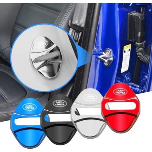 4Pcs Car Styling Door Lock Cover Case Accessories For Land Rover Range Autobiography Freelander DISCOVERY Sport