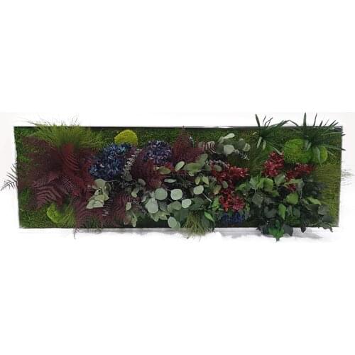 Demeter, plant with Moss plate framework and natural plants default, Moss Frame, zero maintenance, ForestMoss