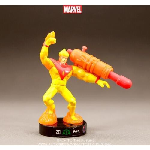 Disney Marvel X-Men Human Torch 8cm Action Figure Anime Mini Decoration PVC Collection Figurine Toy model for children gift
