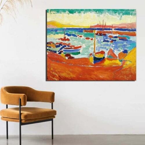 Andre Derain Cuadros Canvas Painting Print Living Room Home Decoration Modern Wall Art Oil Painting Posters Pictures Framework