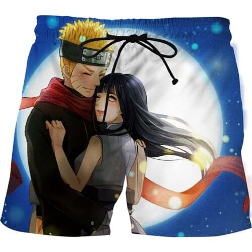 Summer mens beach shorts animation 3D printing quick-drying comfortable sports shorts high-quality beach shorts swimming trunks