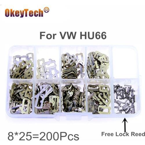 Okeytech Car Key Repair Accessories HU66 Car Lock Reed Lock Plate For Volkswagen HU66 Locksmith Tools