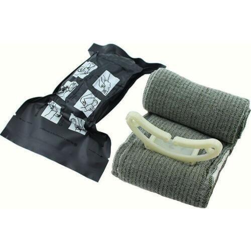 First Aid Hemostasis Bandage Bandage Outdoor Emergency Tactical Rescue Can Fix Bandage Outdoor Camping Training Necessary DLY014