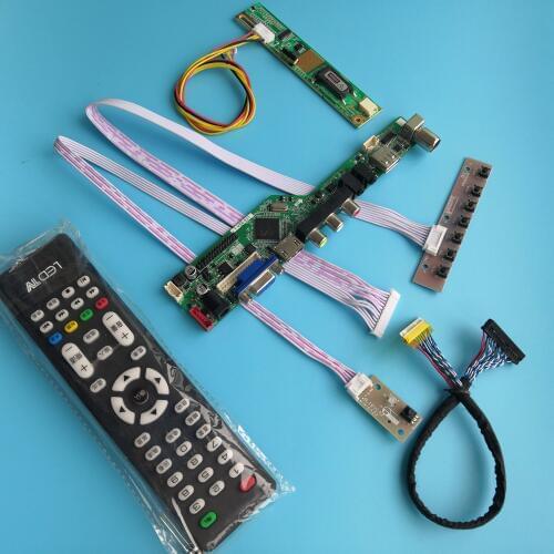For B170PW03 Driver Board USB 1 lamps Digital Signal VGA New Controller HDMI 17" Module 30pin 1440×900 AV TV