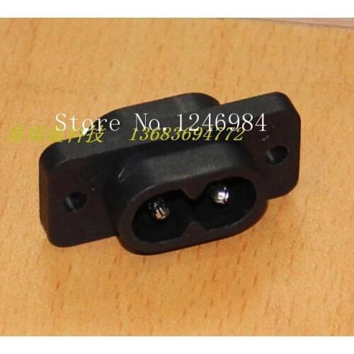 [SA]STEADY AC outlet AC power outlet horoscopes seat two small needle two core high panel connector socket 2120-FS--100PCS/LOT