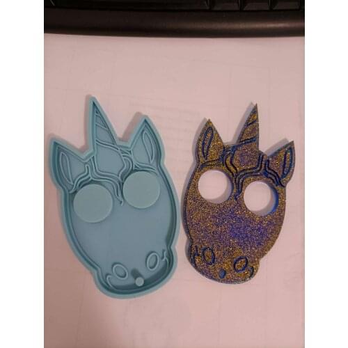 Handmade DIY Unicorn Silicone Mold Resin Molds Keychain Mold Cake Decoration Accessories Fondant Mold Chocolate Mold Baking Tool