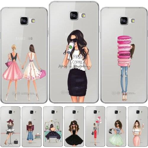 Classy Paris Girl Silicon Cover For Samsung Galaxy A3 A5 A7 2016 2017 A6 A8 Plus A7 2018 A8 A9 Star Summer Legs Soft TPU Case