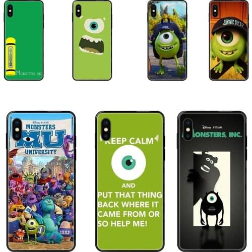 Monsters University Series Better Special Luxury Black Soft Phone Case For Samsung Galaxy A5 A6 A7 A8 A10 A10S A20 A20S A20E