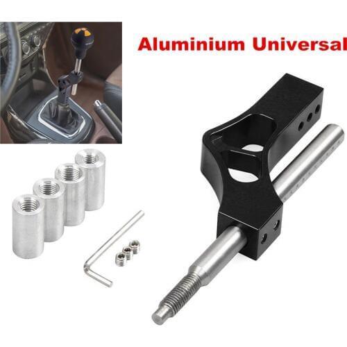 Universal Aluminium Car Auto Shift Knob Extender Extension Adjustable Lever Gear Shifter