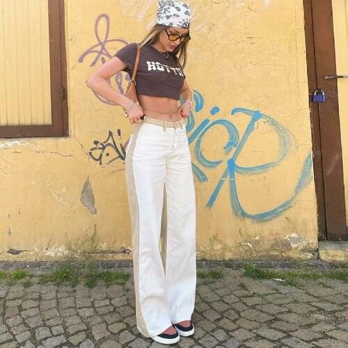 圈圈快跑 Women's Wide Trousers