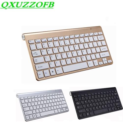 2.4G Wireless Keyboard Slim mini 78Keys with Multimedia for MACBOOK LAPTOP TV BOX Computer PC android tablet