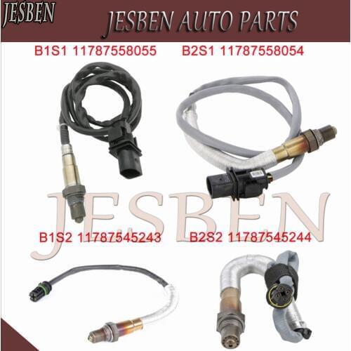 4X 11787545243 11787545244 11787558055 11787558054 Front Rear Lambda Probe Oxygen O2 Sensor For BMW 3 5 E60 E90 325i 525i 530I