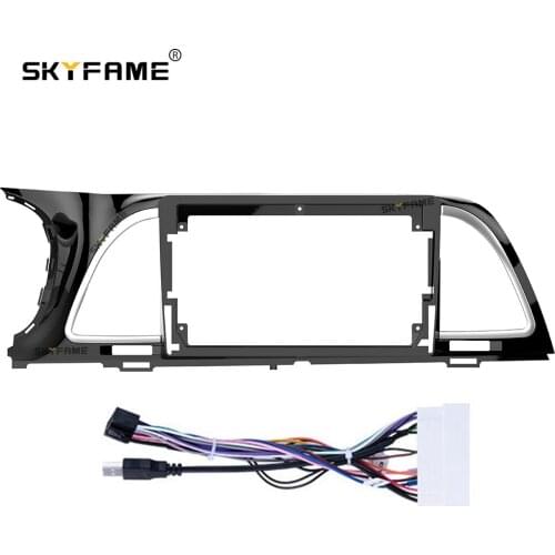 SKYFAME Car Frame Cable For KIA K4 Cachet 2017-2019 Screen Dask Kit Fascia Frame