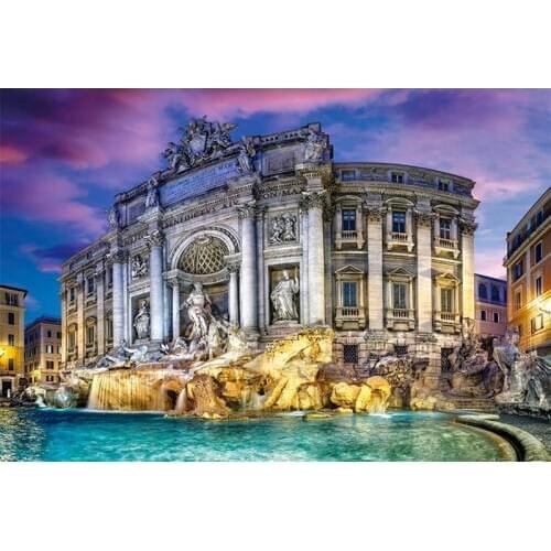 DIY 5D Diamond Painting Cross Stitch Full Diamond Embroidery Mosaic Pasted Painting Beautiful Italy landscape picture