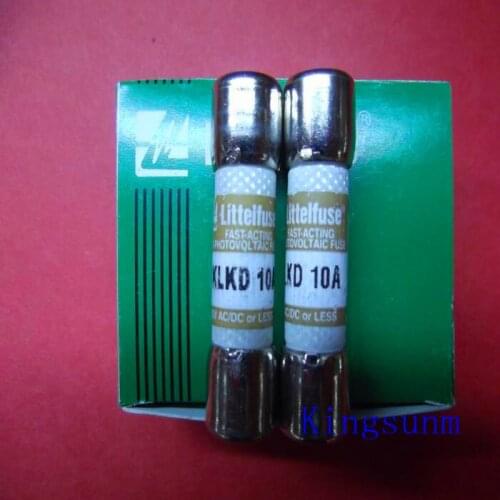 Free shipping 10pcs KLKD 10 new genuine American Littelfuse fuse / fuse 10*38 10A