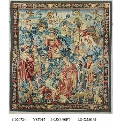 European Style Tapestry Fashionable Household Decorates Circular Geometric Patterns Halloween