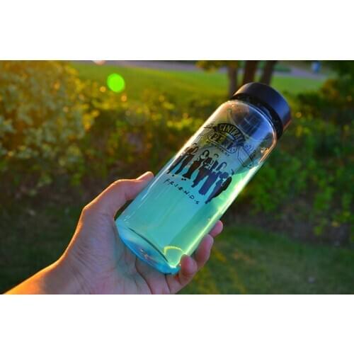 New 500ML Friends tv show tv series central perk glass bottle cup