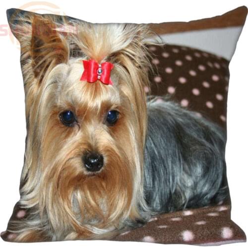 New Arrival Yorkshire Terrier Dog #5 Pillowcase Wedding Decorative Pillow Case Customize Gift For Pillow CoverW&17212