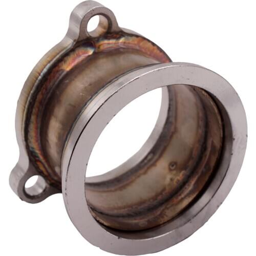 T4 T3 2.5" To 2.5" Inch V-Band Conversion Flange Turbo Exhaust Adapter