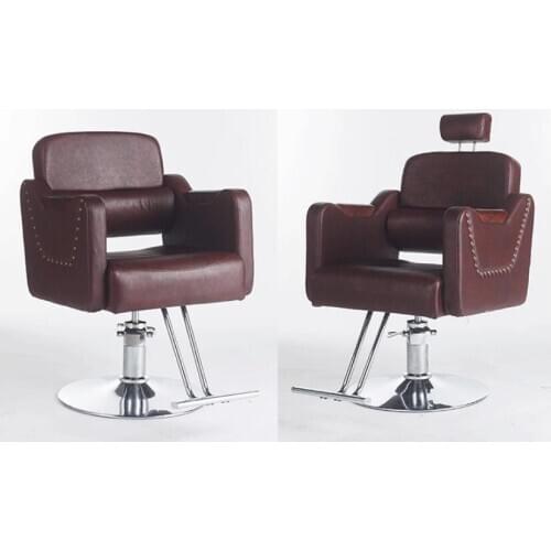The chair of barber shop can be put down, and the special chair for barber salon can be used for barbers chair