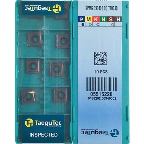 SPMG090408-DG TT9030 100% Original TAEGUTEC carbide insert with the best quality 10pcs/lot free shipping
