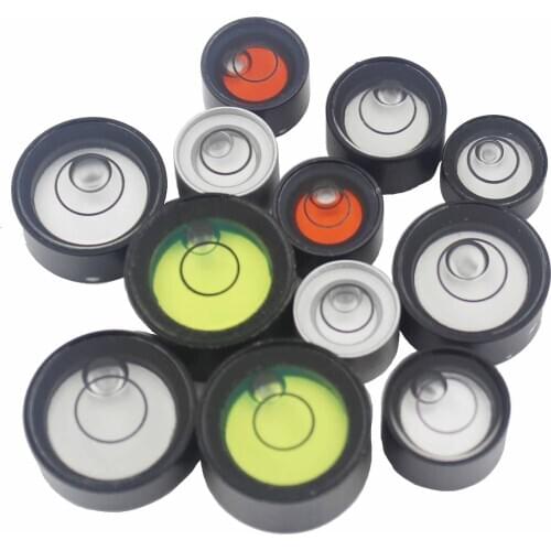 Super mini small horizontal bubble beads Metal aluminum alloy level bubble High precision electronic scale Green level