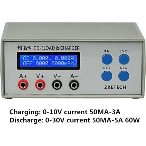 Battery Capacity Tester Portable Power Bank Tester Power Performance Electronic Load Tester Charger EBC-A05+ Y