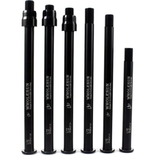 Bicycle Thru Axle Bike Hub Tube Shaft Skewers Quick Release Front Rear Thru Axle 12x142mm 12x100mm for Scott M12xP1.0/P1.25/P1.5